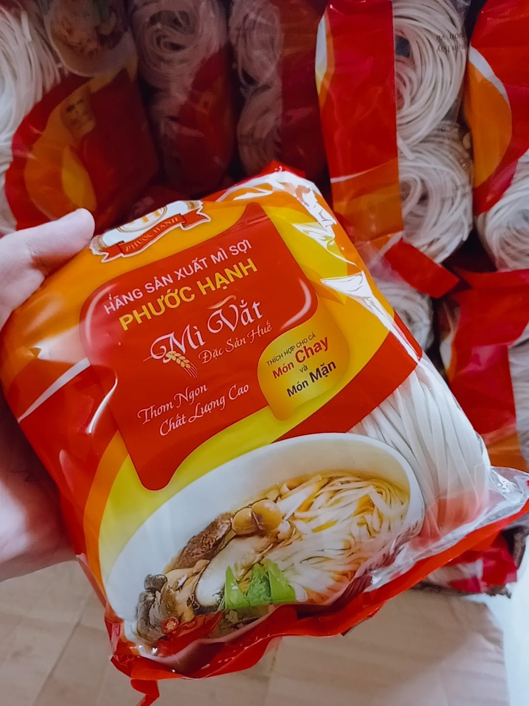 bánh canh khô mì vắt