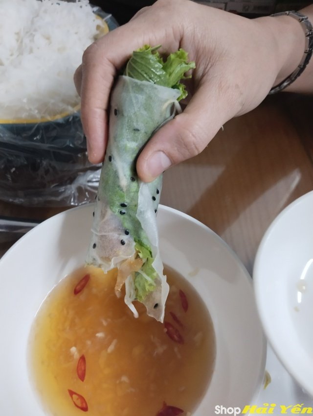 bánh tráng gỏi cuốn mè ngon 11