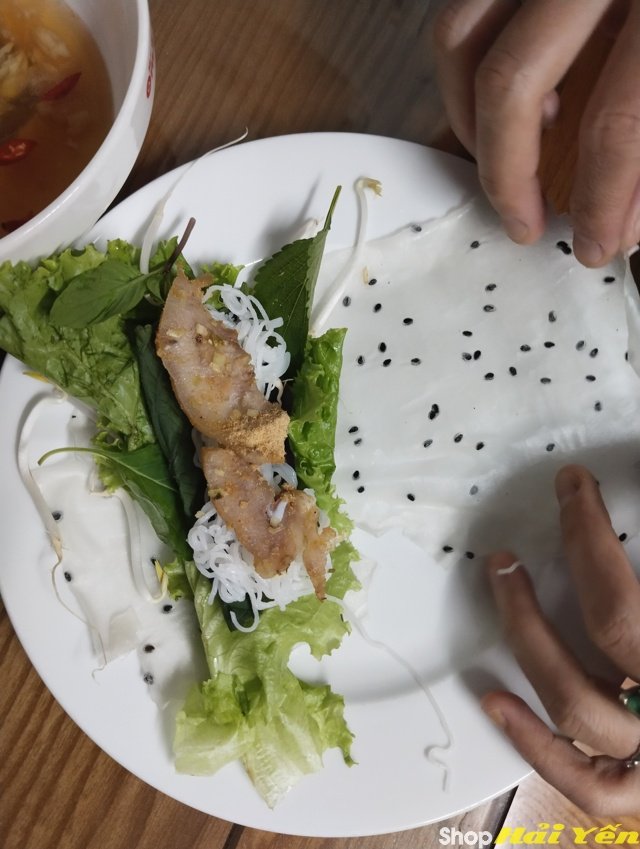 bánh tráng gỏi cuốn mè ngon 8