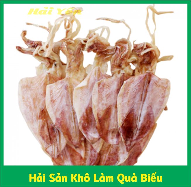 hải sản khô làm quà biếu