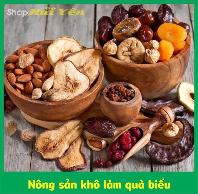 nông sản khô làm quà biếu