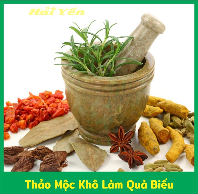 thảo mộc khô làm quà biếu