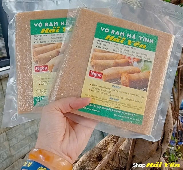 thương hiệu vỏ ram hà tĩnh Hải Yến