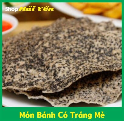 bánh đa mè