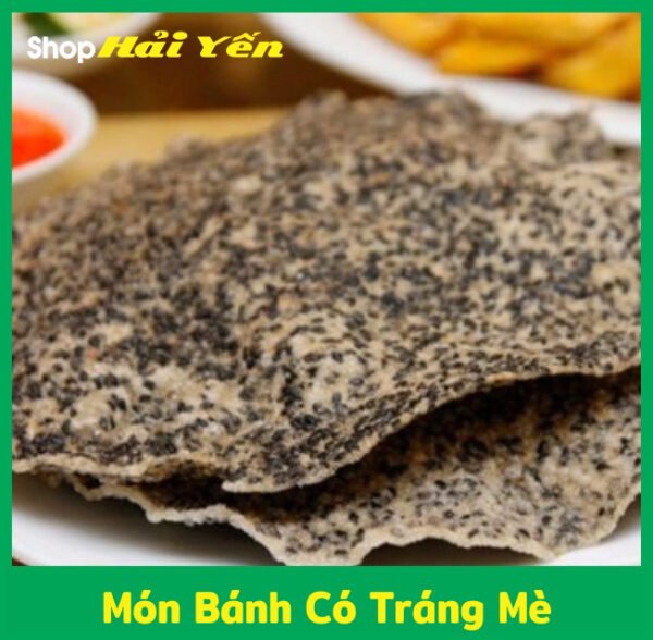 bánh đa mè
