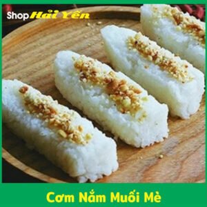 món cơm nắm mối mè