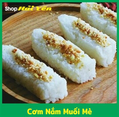 món cơm nắm mối mè