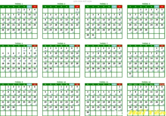 tải lịch vạn niên năm 2026