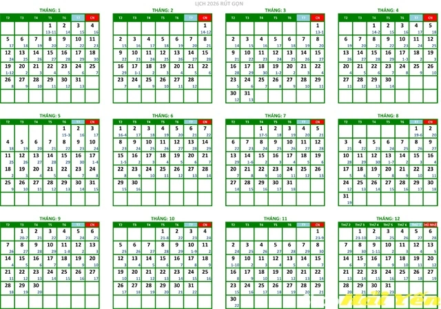 tải lịch vạn niên năm 2026