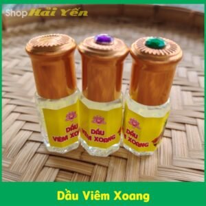 Dầu Viêm Xoang dùng xoa bóp hoặc xông xoang