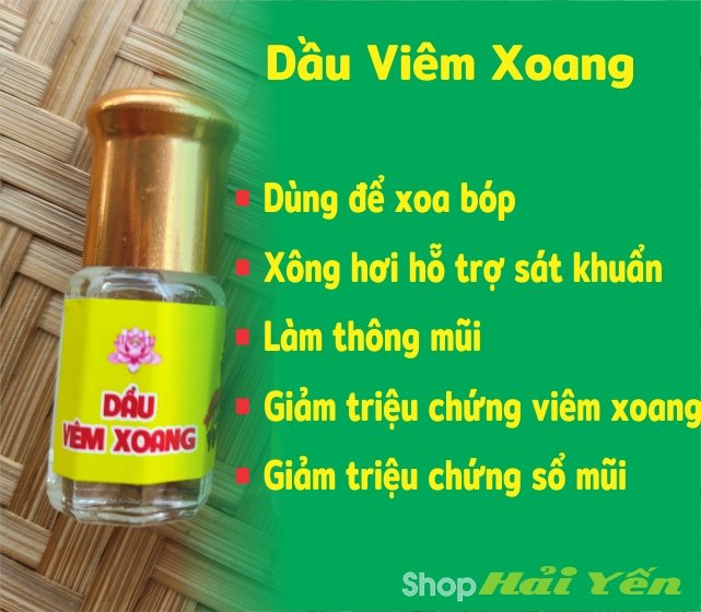 Công dụng, tác dụng của dầu viêm xoang là gì?