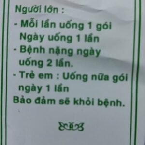 Thành phần của Viêm Thấp Khớp Đông Y Đỗ Thái Nam
