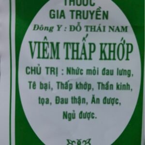 Thuốc đông y gia truyền Viêm Thấp Khớp Đỗ Thái Nam