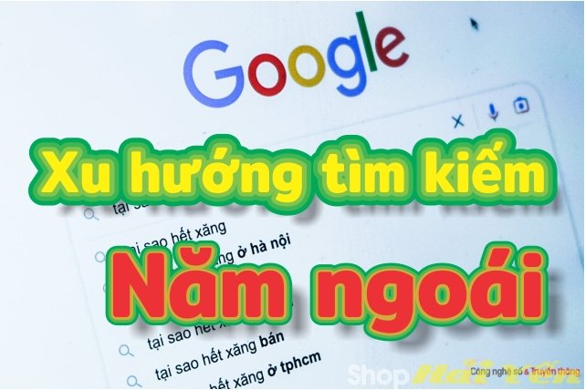 Xu hướng tìm kiếm năm ngoái