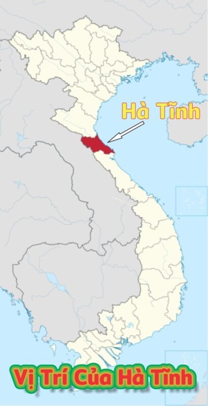 Vị trí của Hà tĩnh