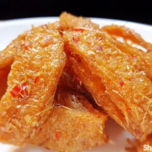 Sườn chay chiên giòn có sả ớt