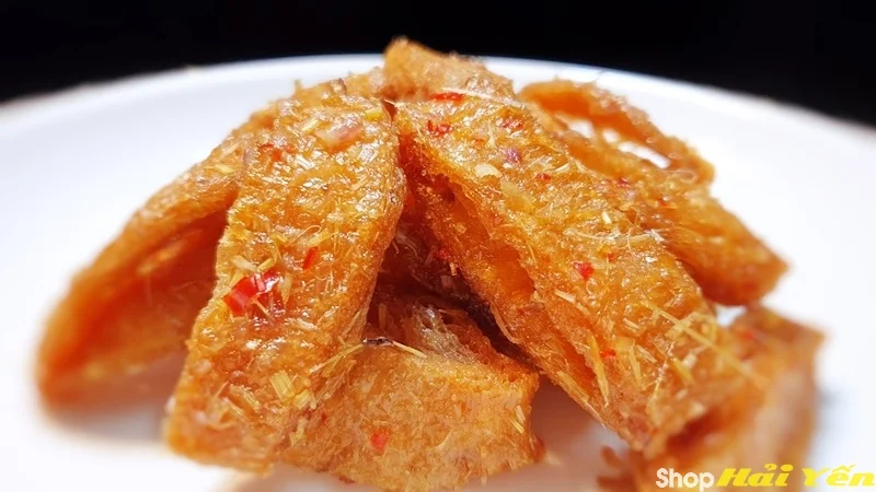 Sườn chay chiên giòn có sả ớt