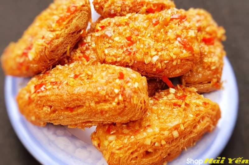Món sườn chay rim sả Món sườn chay rim sả