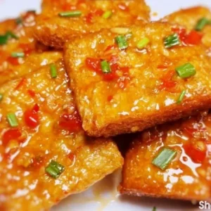 Sườn chay sốt