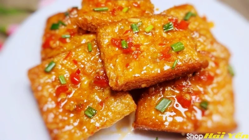 Sườn chay sốt